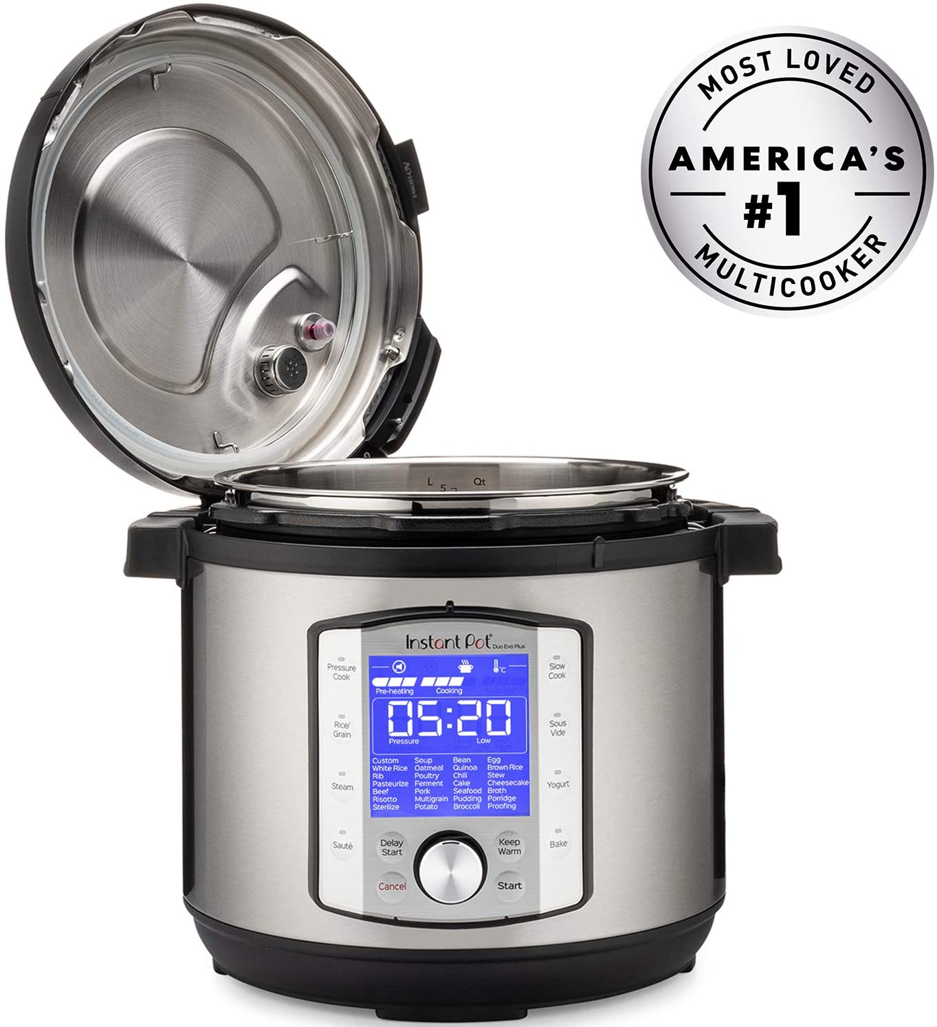 Instant Pot® Duo Evo Plus Pressure Cooker - Silver/Black, 6 qt - Smith's  Food and Drug