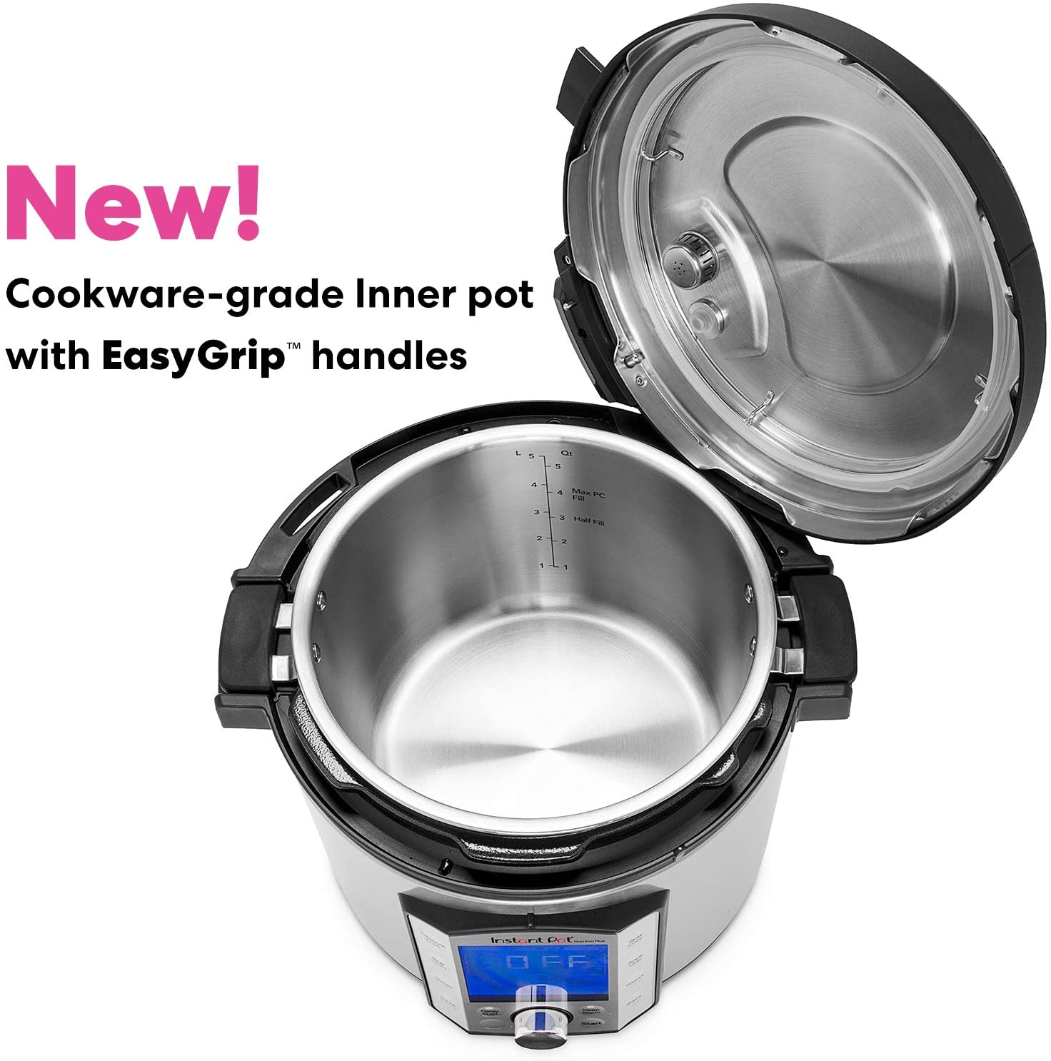 Instant Pot® Duo Evo Plus Pressure Cooker - Silver/Black, 6 qt - Fry's Food  Stores